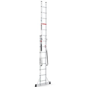2x8 Basamaklı Duocombi - İki Parçalı Çok Amaçlı Merdiven Tsa5 2x8  Basamak
