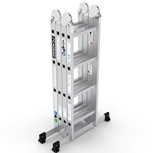 Çağsan 16 Basamaklı Quadro - Çok Amaçlı Merdiven Ak016
