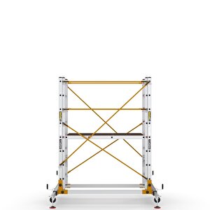 Çağsan 2x8 Basamaklı 4,7 M Çalışma Yüksekliği Telesafe Xl_fp - İki Parçalı Alüminyum İskele S004_xl_fp