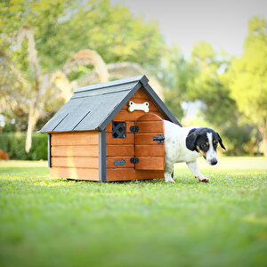 Isı Yalıtımlı Ahşap Köpek Kulübesi ''small''