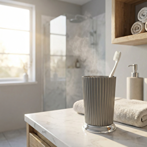 Nely Diş Fırçalık Gri