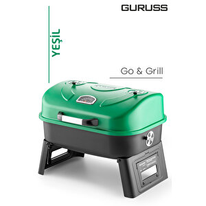 Go & Grill Barbekü Mangal Yeşi̇l Yeşil