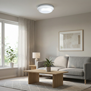 Ledli Armatür Beyaz Işık 16 cm Beyaz