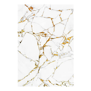 30x60 Cm Gold Damar Mermer Desenli Kendinden Yapışkanlı Mutfak Banyo Wc Kaplama Pvc Panel MR10