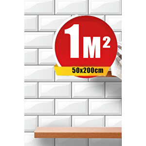 Bien Exclusive (50CM X 2MT), 1 M² Cm Mutfak Tezgah Arası Desen Yapışkanlı Folyo Kaplama Pvc F-33