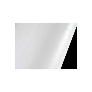 Bien Home 10069 Beyaz Ahşap Yapışkanlı Folyo 45cm X 1m