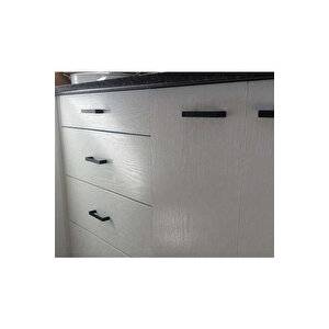Bien Home 10069 Beyaz Ahşap Yapışkanlı Folyo 45cm X 1m