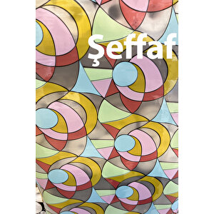 Bien Exclusive (50CM X 2MT), 1 M² Cm Vitray Pencere Desen Şeffaf Yapışkanlı Kaplama Pvc Folyo F-60