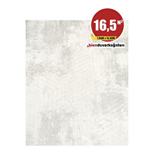 370-3 Gümüş Dalgalı Eskitme Parlak Gri Exclusive Yerli Vinil Duvar Kağıdı Style 16,5 m², 1.06Mx15.60M