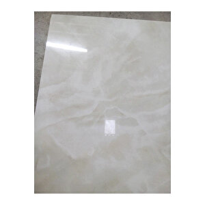 10 Adet, 30x60 Cm Açık Krem Bej Renkler Lüks Mermer Desenli Kendinden Yapışkanlı Mutfak Banyo Wc Kaplama Pvc Panel M059