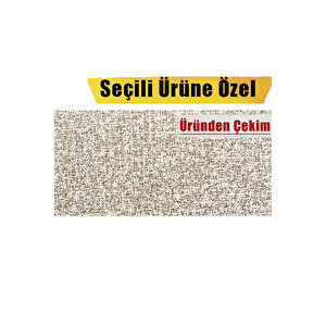 Exclusıve 7015 Açık Süt Kahve Noktalı Hasır Çuval Görünüm Duvar Kağıdı 5M²