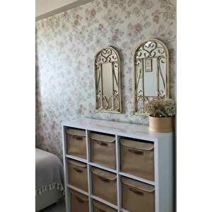 Esmeralda 5635 Geniş Çiçek Desen Duvar Kağıdı 5,33 M2