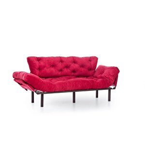 Nitta Koltuk Takımı 3+1 Bordo Bordo