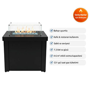 Lhotse 817 Sgb Lpg'li Şömine