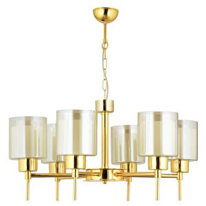 Cemre 6 Lı Gold Modern Yatak Odası Salon Avize