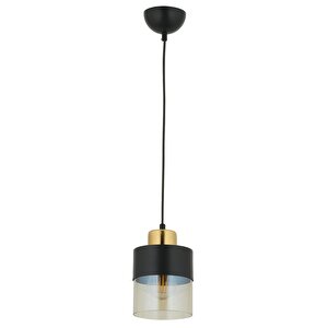 Boris Tekli Siyah Gold Modern Retro Sarkıt Mutfak Salon Sarkıt Avize