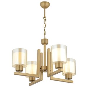 Tisse 4 Lü Eskitme Boyalı Çift Camlı Modern Genç Odası Yatak Odası Salon Avize