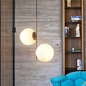 Malibu 2 Li Eskitme Modern Genç Odası Mutfak Salon Avize