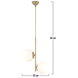 Malibu 2 Li Eskitme Modern Genç Odası Mutfak Salon Avize