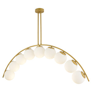 Fralde 9 Lu Gold Modern Mutfak Cafe Restoran Için Uygun Retro Salon Avize