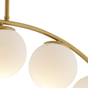 Fralde 5 Li Gold Modern Mutfak Cafe Restoran Için Uygun Retro Salon Avize