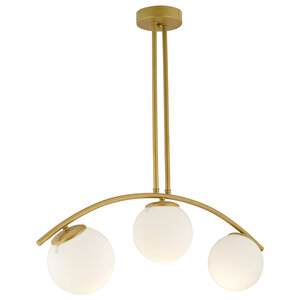 Fralde 3 Lü Gold Modern Mutfak Cafe Restoran Için Uygun Retro Salon Avize