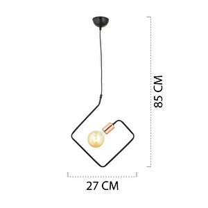 Orbia Tekli Tasarım Modern Spor Genç Odası Salon Avize