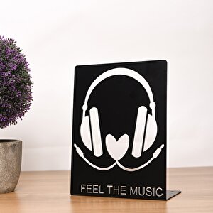 Metal Masa Üstü Biblo Feelthemusic 21x15 Cm Myk1343