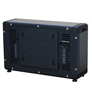 Heatbox Board 1000/2000 Watt Füme Renk Monofaze Fanlı Elektrikli Isıtıcı