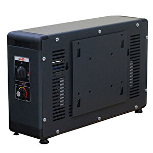 Heatbox Board 1000/2000 Watt Füme Renk Monofaze Fanlı Elektrikli Isıtıcı