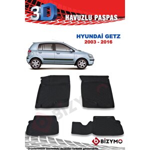 Hyundai Getz 2003-2016 3d Paspas Takımı Bizymo
