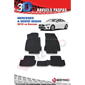 Mercedes A Serisi Sedan 2019+ 3d Havuzlu Paspas Takımı Bizymo