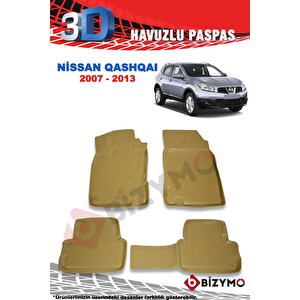 Nissan Qashqai 2007-2013 3d Bej Paspas Takımı Bizymo