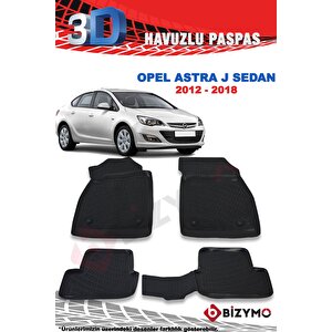 Opel Astra J Sedan 2012-2018 3d Paspas Takımı Bizymo