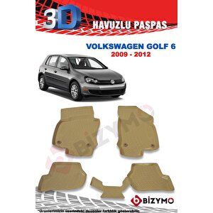 Volkswagen Golf 6 2009-2012 3d Bej Paspas Takımı Bizymo