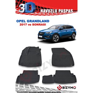 Opel Grandland 2017 Ve Sonrası 3d Paspas Takımı Bizymo