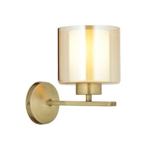 Oval Aplik E27 12w 20x27cm Metal Eskitme Dorbien-ap-65245-1e