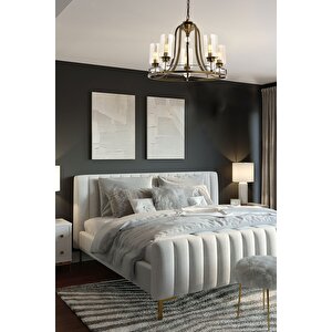 Dorinda Modern Avize E27 60w 62cm Metal Eskitme Avonni-av-1597-5e