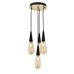 Zümre Modern Avize E14 24w 27cm Metal Eskitme Avonni-av-4236-4et