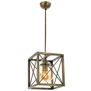 X Modern Avize E27 12w 25x25cm Metal Eskitme Avonni-av-1732-1e