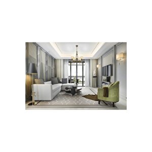 Konsey Modern Avize E14 30w 60cm Metal Eskitme Avonni-av-1740-5e