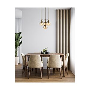 Kasım Modern Avize E27 48w 40cm Metal Eskitme Avonni-av-1766-4et