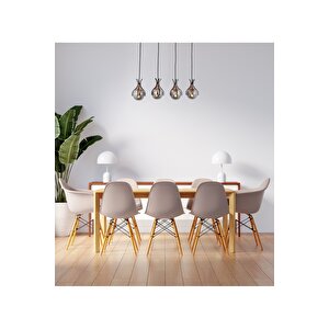 Kasım Modern Avize E27 48w 70x13cm Metal Siyah Avonni-av-1766-4y-bsy