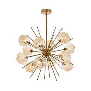 Snow Modern Avize G9 65w 70cm Metal Eskitme Avonni-av-1777-13e