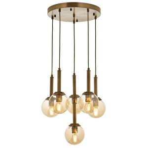 Ada Modern Avize E27 72w 50cm Metal Eskitme Avonni-av-1781-6et