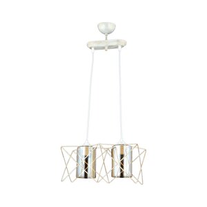 Prizma Modern Avize E27 24w 40x20cm Metal Krem Dorbien-av-65076-2y-krm