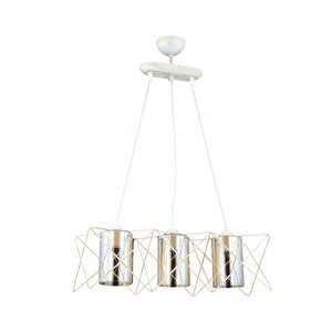 Prizma Modern Avize E27 36w 60x20cm Metal Krem Dorbien-av-65076-3y-krm