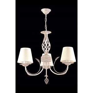 Erciyes Klasik Avize E14 30w 55cm Metal Ferforje Dorbien-av-65112-3f