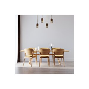 Mikrofon Modern Avize E27 48w 80x9cm Metal Eskitme Avonni-av-1830-4ey