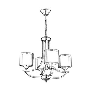 Boat Modern Avize E27 48w 55cm Metal Krom Dorbien-av-65228-4k